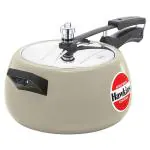 Hawkins 5 Litre Contura Pressure Cooker, Ceramic Coated Handi Inner Lid Cooker, Apple Green (CAG50)