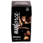 Manforce Stamina Orange Flavoured Condoms 20 pcs