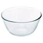 Borosil Transparent Round Glass Mixing Bowl 1.7 L
