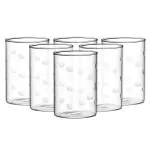 Borosil Medallion Glass 350 ml (Set of 6)
