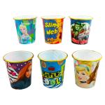 Ski Disney Assorted Plastic Popcorn Tub Round - Design / Colour may vary