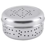 Ship Stainless Steel Hole Small Canister 270 ml (11x11 cm)