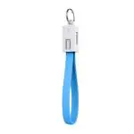 Reconnect RAMCG1004 Micro USB Keychain Charging Cable, Blue