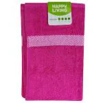 Happy Living SOL Pink Cotton Bath Towel 70x140 cm