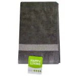 Happy Living SOL Grey Cotton Hand Towel 40x60 cm