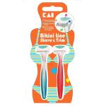 Kai Trimmer Razor For Bikini Line 2 pcs