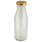 Glass Ideas White Glass Water Bottle 300 ml