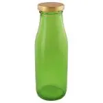 Glass Ideas Green Glass Water Bottle 300 ml