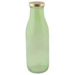Glass Ideas Green Glass Water Bottle 500 ml