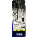 Oral B Pro Health Criss Cross Charcoal Sensitive Ultra Soft Toothbrush (Buy 2 Get 1 Free)