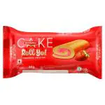 Britannia Roll Yo Strawberry Swiss Roll 30 g (Egg)