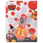Disney Mickey Mouse and Friends Plastic Spinning Top With Light (3+ Years)