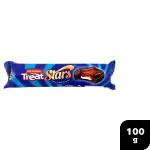 Britannia Treat Stars Creme & Milk Choco Duo Biscuits 100 g