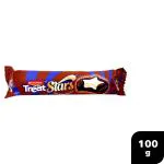 Britannia Treat Stars Creme & White Choco Duo Biscuits 100 g