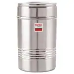Home One Top See Through Lid Stainless Steel Medium Container (Size 9)