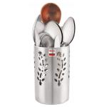 Home One Stainless Steel Tool Holder 16x10 cm