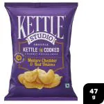 Kettle Cheddar & Onion Gourmet Chips 47 g
