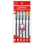 Bic Cello 0.5 mm Gripper Black Ballpoint Pen (Pack of 5)