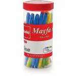 Bic Cello 0.7 mm Mayfair Classic Blue Ballpoint Pen (Pack of 25)