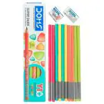 Doms Y1+ Super Dark Pencil (Pack of 10)