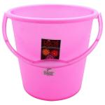 Ruchi Frosty Pink Plastic Bucket 13 L