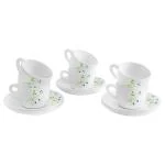 Cello Dazzle Queen Cup and Saucer 12 pcs