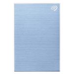 Seagate Backup Plus Slim 1 TB External Hard Drive Portable HDD - Light Blue USB 3.0 for PC Laptop and Mac, 1 year Mylio Create, 4 Months Adobe CC Photography, and 3-year Rescue Services (STHN1000402)