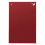 Seagate Backup Plus Slim 1 TB External Hard Drive Portable HDD - Red USB 3.0 for PC Laptop and Mac, 1 year Mylio Create, 4 Months Adobe CC Photography, and 3-year Rescue Services (STHN1000403)