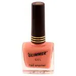 Glimmer Gel Nail Enamel, Coral Peach (5P) 9 ml
