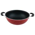 Trishna Promo Assorted Colour Metal Non-Stick Kadai 1.6 L