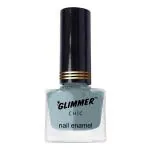 Glimmer Chic Nail Enamel, Ice Grey (B85) 9 ml
