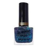 Glimmer Top Coat Nail Enamel, Blue (193L) 9 ml