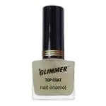 Glimmer Top Coat Nail Enamel, Magic Matte (196S) 9 ml