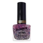 Glimmer Top Coat Nail Enamel, Cookie & Cream (198S) 9 ml
