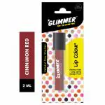 Glimmer Upbeat Day Shades Matte Lip Color, Cinnamon Red 2 ml