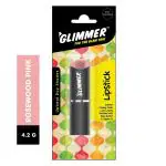 Glimmer Upbeat Day Shades Matte Lip Color, Rosewood Pink 4.2 g