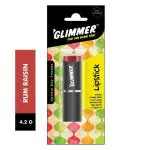 Glimmer Upbeat Day Shades Matte Lip Color, Rum & Raisin 4.2 g