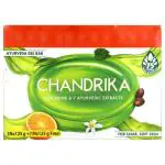 Chandrika Glycerine Ayurveda Gel Bar Soap 125 g (Buy 2 Get 1 Free)