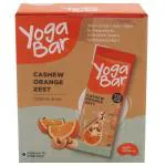 Yogabar Cashew Orange Multigrain Energy Bar 38 g x 10