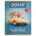Doms Unruled Vacations A4 Size Notebook 1 pc (140 pgs)