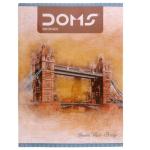 Doms Bridges Series Unruled Notebook (228 pgs)