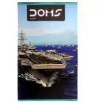 Doms Ships Series Unruled Notebook (228 pgs)