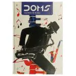 Doms Master Of Music Hard Bound Single Line Notebook (340 pgs)