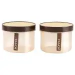 Joyo Vacuum Fresh Transparent Plastic Container 500 ml with Lid (2 pcs)