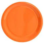 Dinewell Orange Round Melamine Small Plate 7.5 inch
