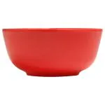 Dinewell Red Round Melamine Vegetable Bowl 220 ml