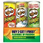 Pringles Flavours of Freedom Pack 321 g (3 Cans)