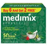 Medimix Ayurvedic 18-Herbs Classic Soap 125 g (Buy 6 Get 2 Free)