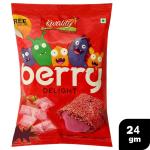 Kwality Berry Delight Strawberry Cream Filled Cereal 24 g