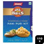 Shareat JalBalls Garlic Pani Puri Kit 30 pcs 110 g